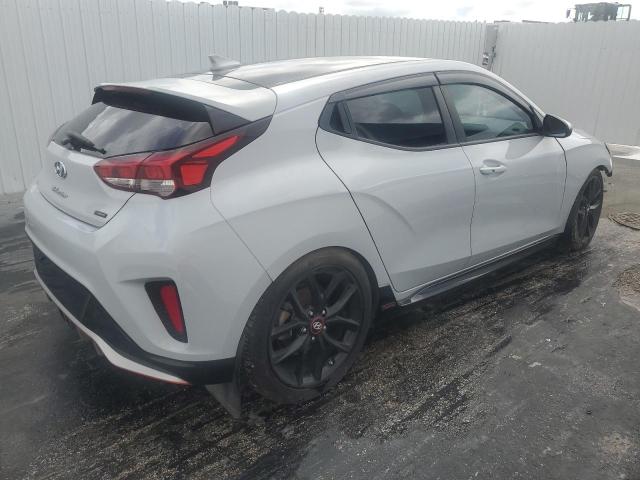 KMHTH6AB8LU024130 - 2020 HYUNDAI VELOSTER TURBO GRAY photo 3
