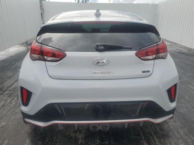 KMHTH6AB8LU024130 - 2020 HYUNDAI VELOSTER TURBO GRAY photo 6