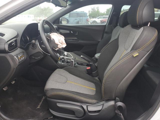 KMHTH6AB8LU024130 - 2020 HYUNDAI VELOSTER TURBO GRAY photo 7