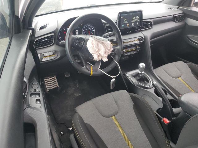 KMHTH6AB8LU024130 - 2020 HYUNDAI VELOSTER TURBO GRAY photo 8