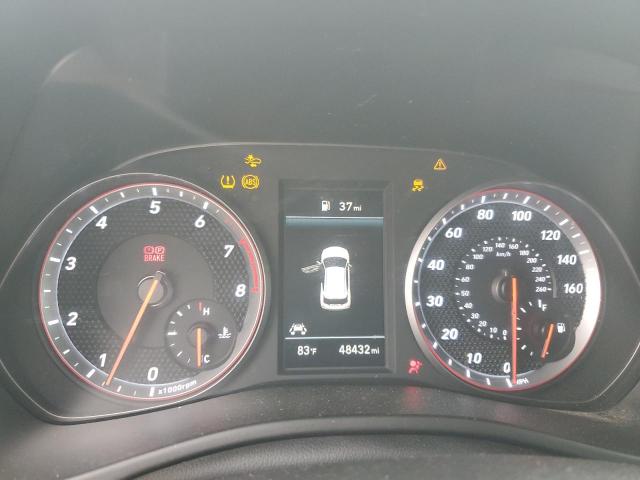 KMHTH6AB8LU024130 - 2020 HYUNDAI VELOSTER TURBO GRAY photo 9