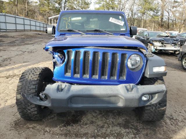 1C4HJXDN7KW524342 - 2019 JEEP WRANGLER U SPORT BLUE photo 5