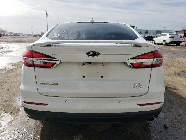 3FA6P0HD1LR224675 - 2020 FORD FUSION SE WHITE photo 6