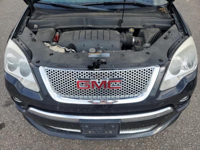 1GKKVTED1CJ261485 - 2012 GMC ACADIA DENALI BLACK photo 12