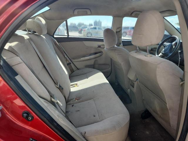 JTDBU4EE4BJ090923 - 2011 TOYOTA COROLLA BASE წითელი ფოტო 10