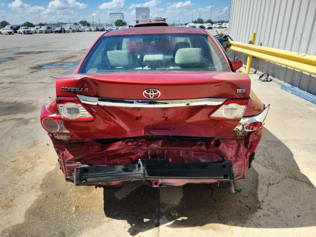 JTDBU4EE4BJ090923 - 2011 TOYOTA COROLLA BASE წითელი ფოტო 6