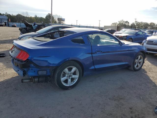 1FA6P8TH2J5184728 - 2018 FORD MUSTANG BLUE photo 3