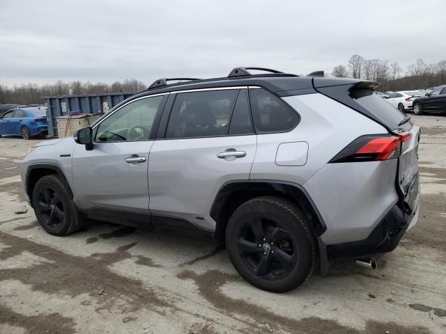 JTMEWRFV6LD525833 - 2020 TOYOTA RAV4 XSE SILVER photo 2