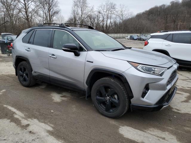 JTMEWRFV6LD525833 - 2020 TOYOTA RAV4 XSE SILVER photo 4