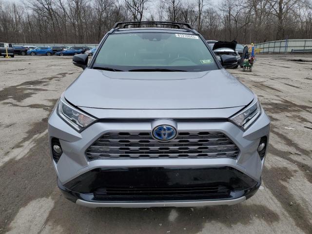 JTMEWRFV6LD525833 - 2020 TOYOTA RAV4 XSE SILVER photo 5