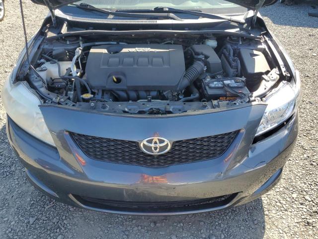 JTDBU4EE1AJ069879 - 2010 TOYOTA COROLLA BASE GRAY photo 11
