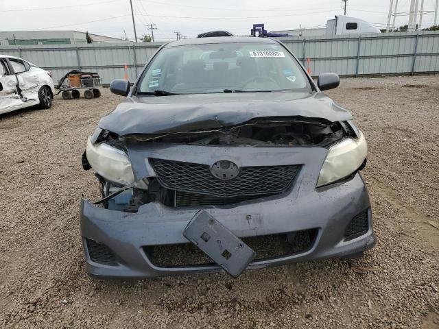 1NXBU4EE4AZ365599 - 2010 TOYOTA COROLLA BASE فحمي صورة 5