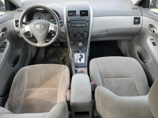 1NXBU4EE4AZ365599 - 2010 TOYOTA COROLLA BASE فحمي صورة 8