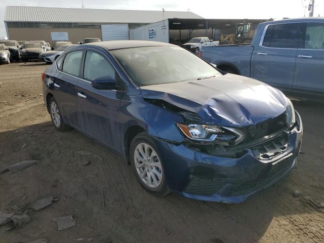 3N1AB7AP0KY440931 - 2019 NISSAN SENTRA S BLUE photo 4