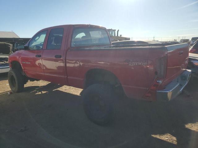 3D7KS28C55G715779 - 2005 DODGE RAM 2500 ST RED photo 2