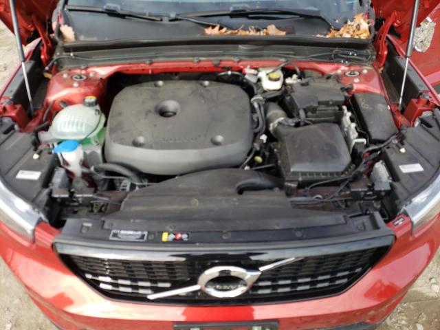 YV4162UM5L2187236 - 2020 VOLVO XC40 T5 R-DESIGN RED photo 12