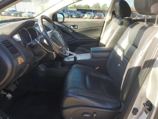 JN8AZ18U39W019518 - 2009 NISSAN MURANO S SILVER photo 7