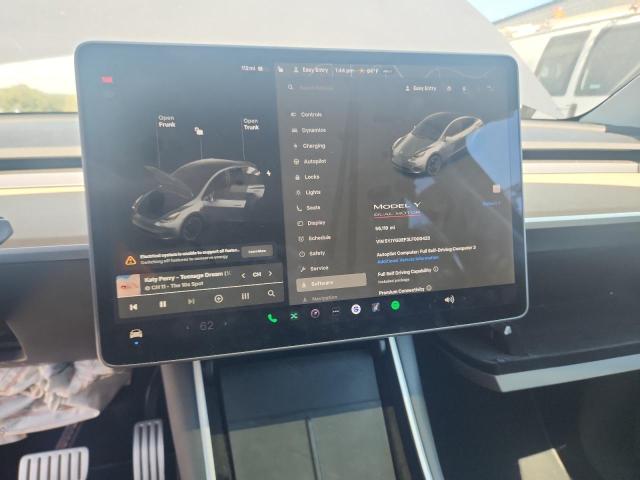 5YJYGDEF3LF000423 - 2020 TESLA MODEL Y Темно-сірий фото 9