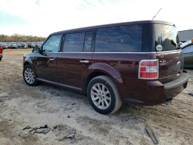 2FMDK52C89BA90005 - 2009 FORD FLEX SEL MAROON photo 2