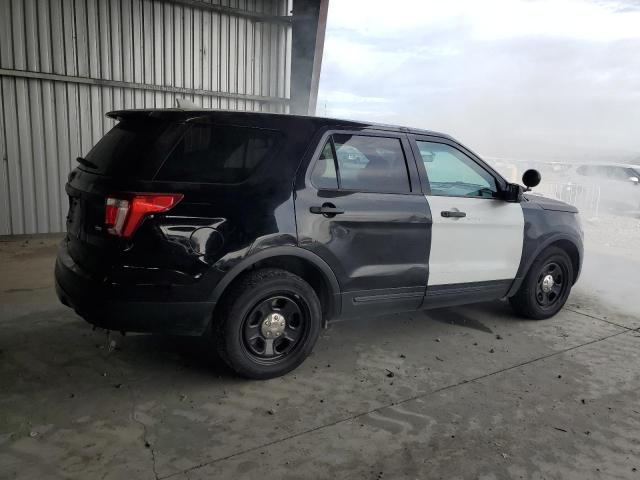 1FM5K8ARXGGB12992 - 2016 FORD EXPLORER POLICE INTERCEPTOR ذو لونين صورة 3