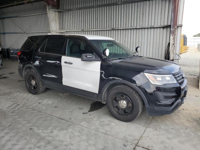 1FM5K8ARXGGB12992 - 2016 FORD EXPLORER POLICE INTERCEPTOR ذو لونين صورة 4