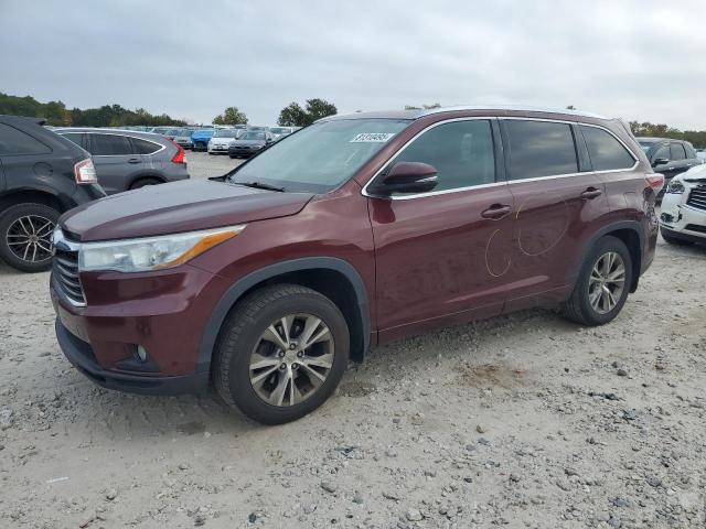 2015 TOYOTA HIGHLANDER XLE, 