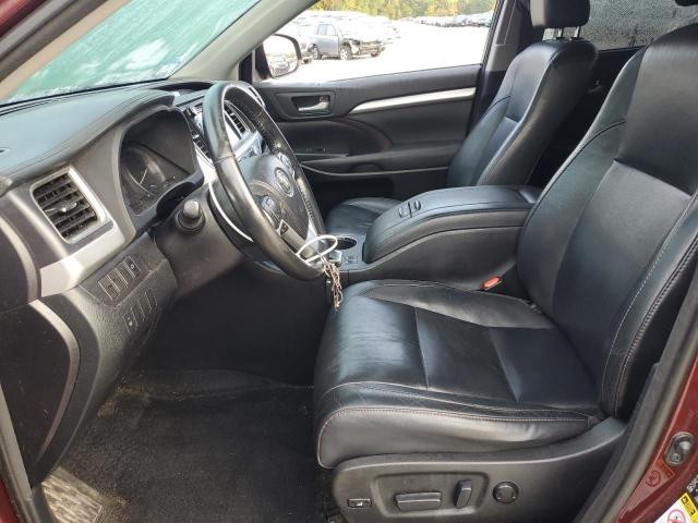 5TDJKRFH0FS078333 - 2015 TOYOTA HIGHLANDER XLE Bordo foto 7