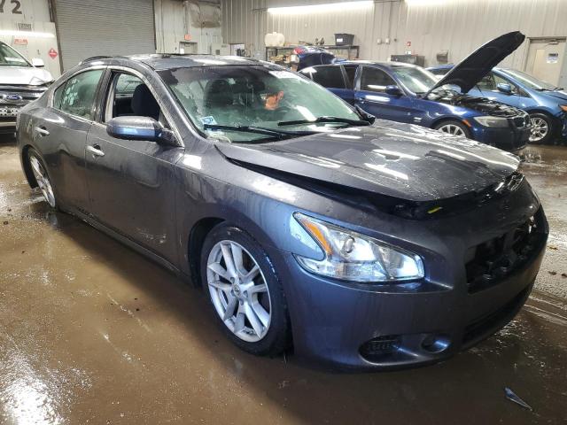 1N4AA5AP4DC805620 - 2013 NISSAN MAXIMA S GRAY photo 4