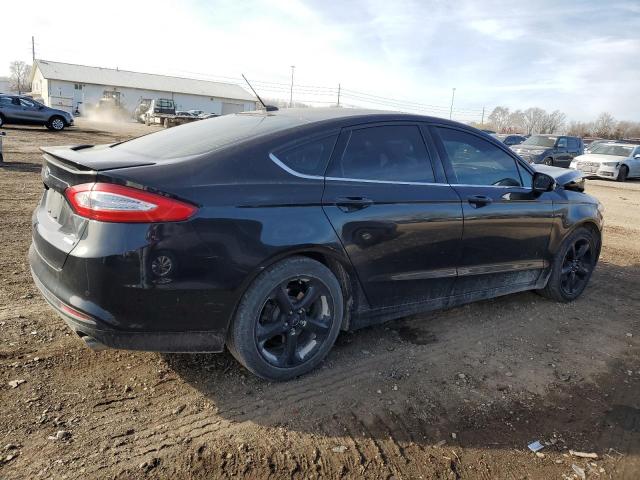 1FA6P0HDXE5368098 - 2014 FORD FUSION SE BLACK photo 3