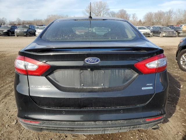 1FA6P0HDXE5368098 - 2014 FORD FUSION SE BLACK photo 6