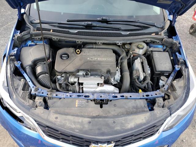 1G1BE5SM1G7267732 - 2016 CHEVROLET CRUZE LT BLUE photo 11