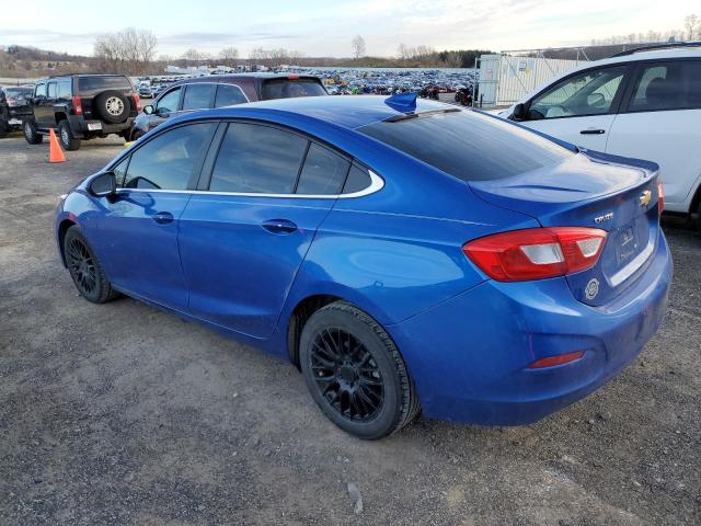 1G1BE5SM1G7267732 - 2016 CHEVROLET CRUZE LT BLUE photo 2