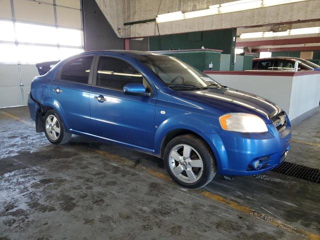 KL1TG56688B032977 - 2008 CHEVROLET AVEO LT BLUE photo 4