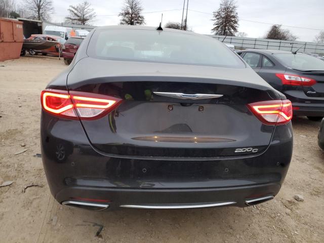 1C3CCCCG1FN673426 - 2015 CHRYSLER 200 C BLACK photo 6