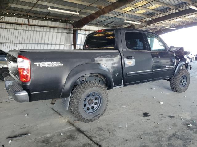 5TBDT44125S471437 - 2005 TOYOTA TUNDRA DOUBLE CAB SR5 BLACK photo 3