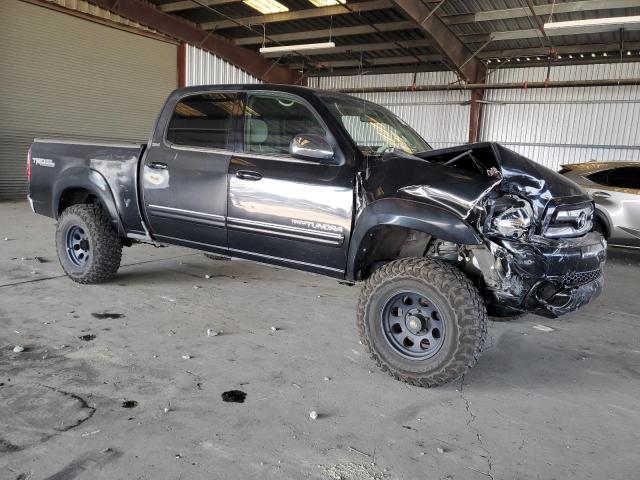 5TBDT44125S471437 - 2005 TOYOTA TUNDRA DOUBLE CAB SR5 BLACK photo 4