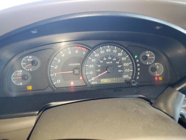 5TBDT44125S471437 - 2005 TOYOTA TUNDRA DOUBLE CAB SR5 BLACK photo 9