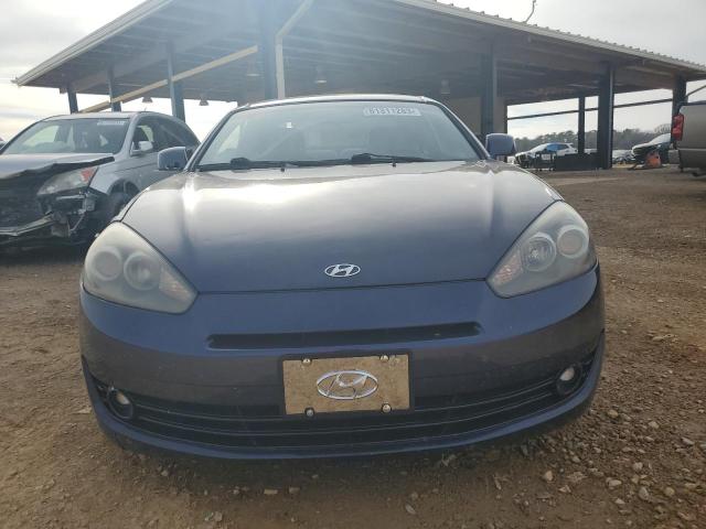 KMHHN66F67U241630 - 2007 HYUNDAI TIBURON GT BLUE photo 5