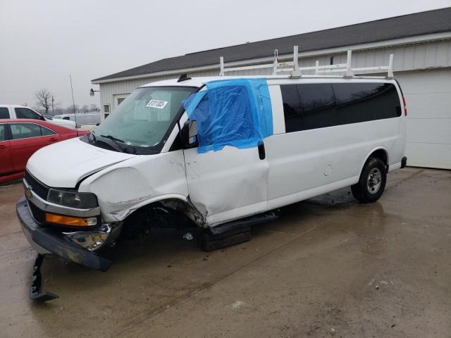 1GAZGPFP9K1164482 - 2019 CHEVROLET EXPRESS G3 LT WHITE photo 1