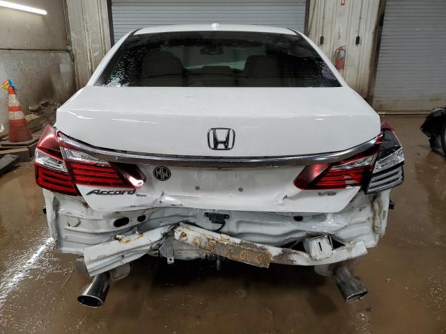 1HGCR3F88GA016244 - 2016 HONDA ACCORD EXL WHITE photo 6