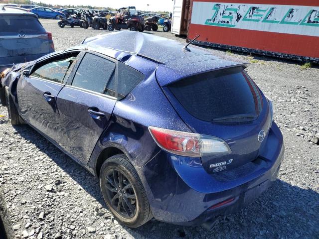 JM1BL1KF8D1741665 - 2013 MAZDA 3 I BLUE photo 2