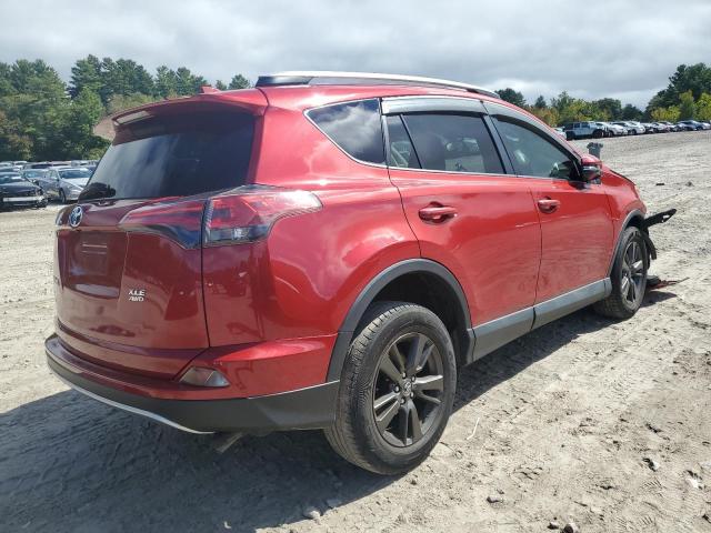 2T3RFREV3GW442145 - 2016 TOYOTA RAV4 XLE RED photo 3