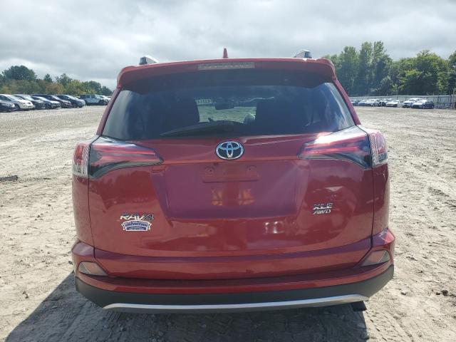 2T3RFREV3GW442145 - 2016 TOYOTA RAV4 XLE RED photo 6