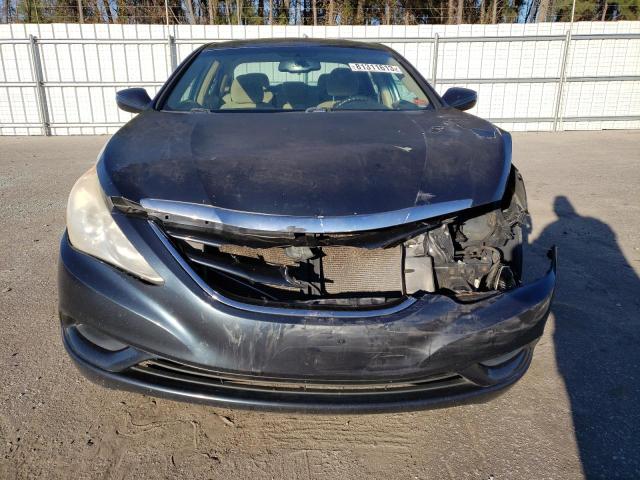 5NPEB4AC2CH393152 - 2012 HYUNDAI SONATA GLS BLUE photo 5