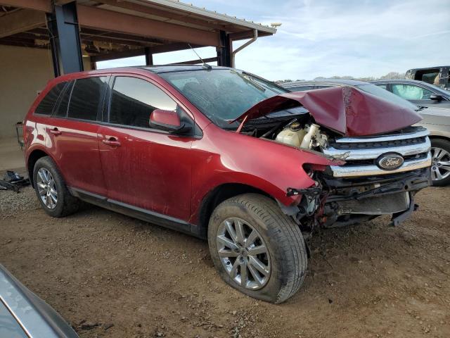 2FMDK4JC9DBB54640 - 2013 FORD EDGE SEL MAROON photo 4