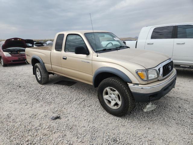 5TEWN72N62Z136309 - 2002 TOYOTA TACOMA XTRACAB GOLD photo 4