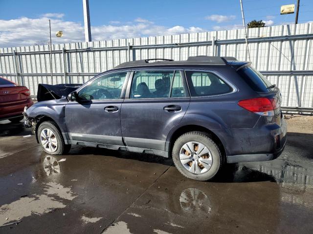 4S4BRBAC0A1357205 - 2010 SUBARU OUTBACK 2.5I BLUE photo 2