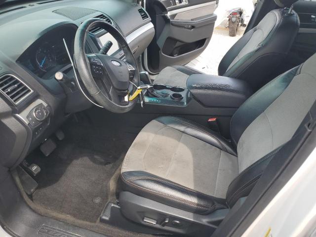 1FM5K7D84HGA97534 - 2017 FORD EXPLORER XLT WHITE photo 7
