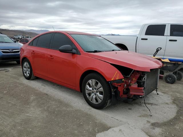 1G1PA5SH6F7255210 - 2015 CHEVROLET CRUZE LS RED photo 4