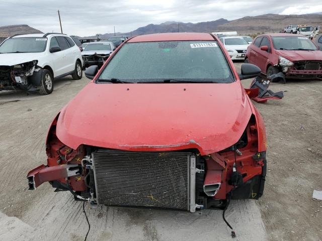 1G1PA5SH6F7255210 - 2015 CHEVROLET CRUZE LS RED photo 5